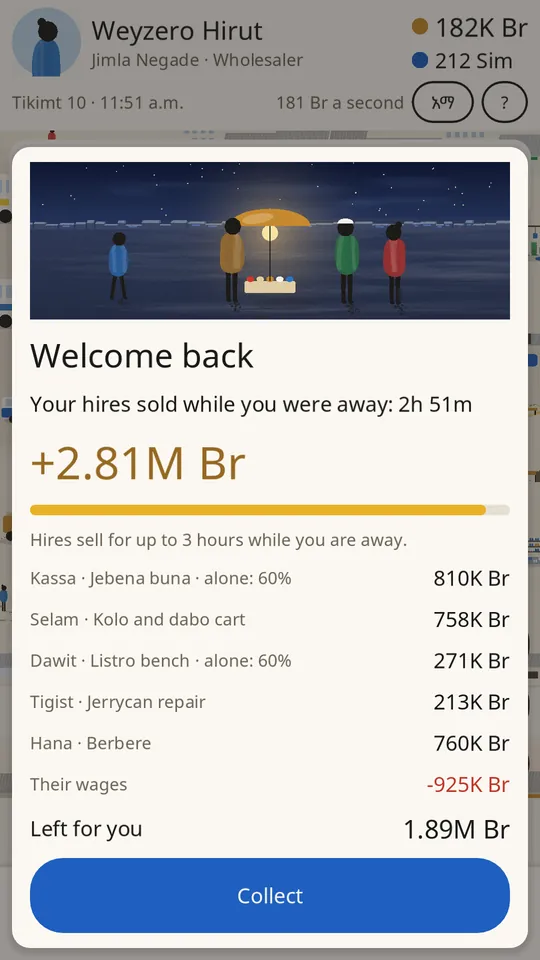 Welcome back: what the hires sold while the player was away